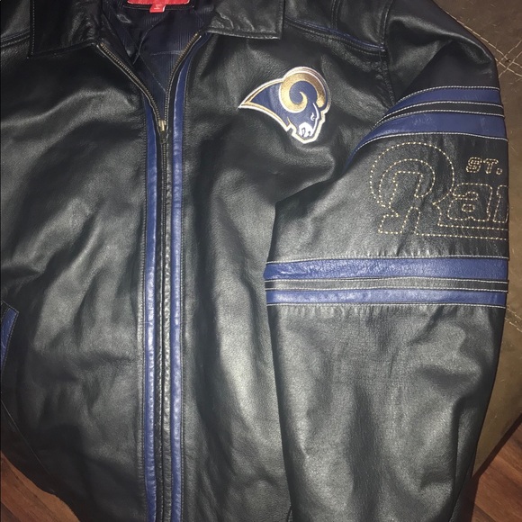NFL Rams Leather Jacket - Picture 2 of 5